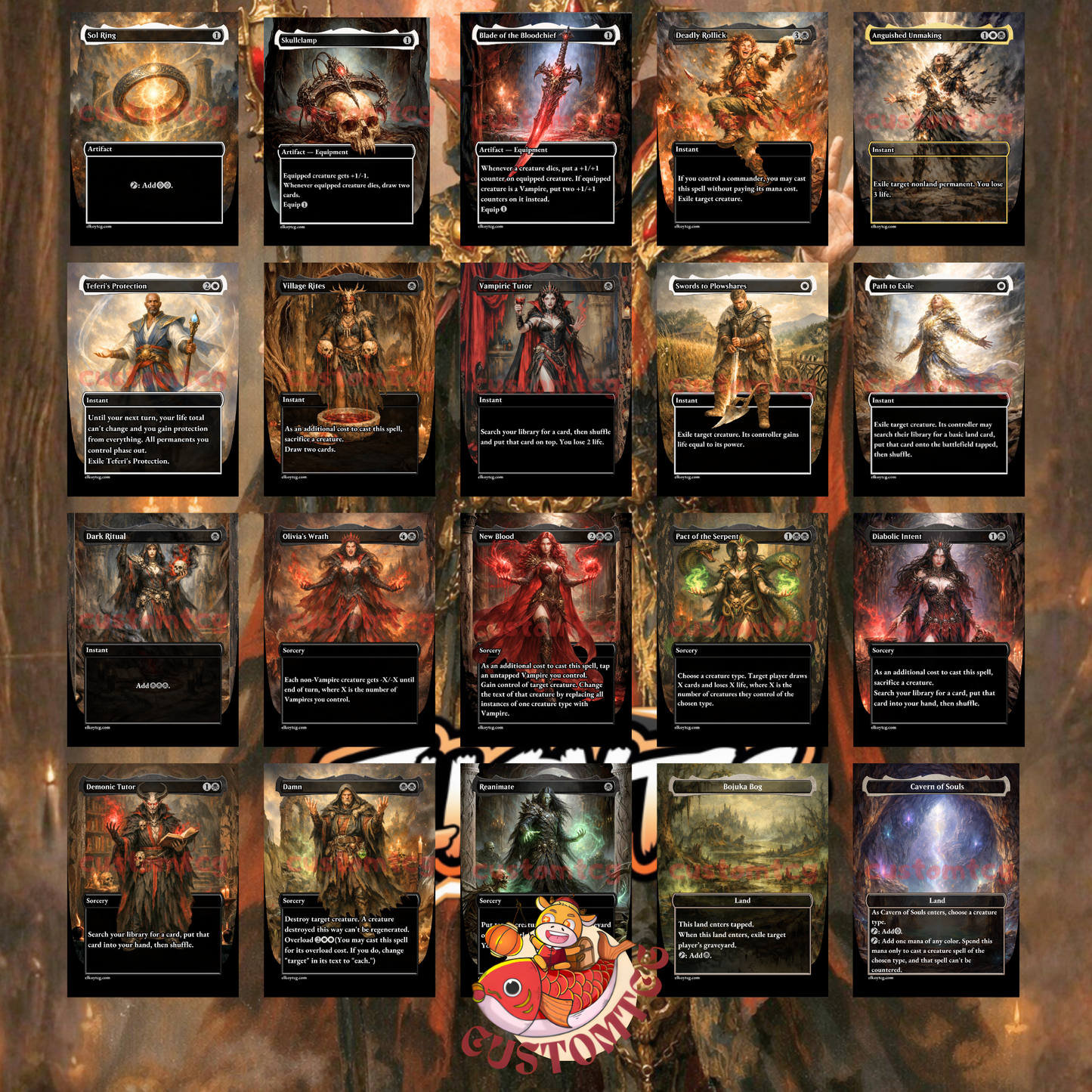 Clavileño, First of the Blessed — Custom Deck ✨🧛