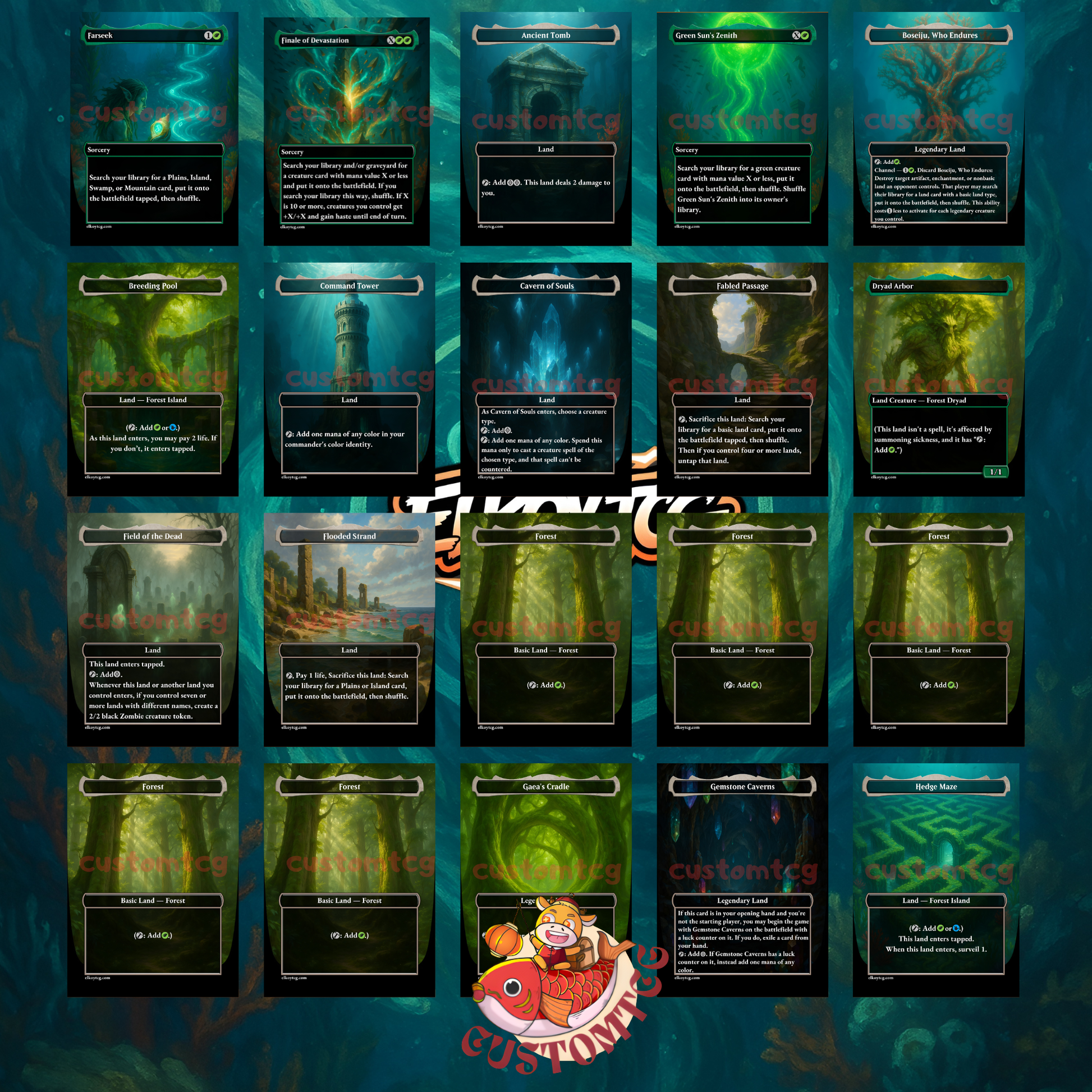 Aesi, Tyrant of Gyre Strait – Top 85 Commander Deck 🌊 – ElkoyTCG