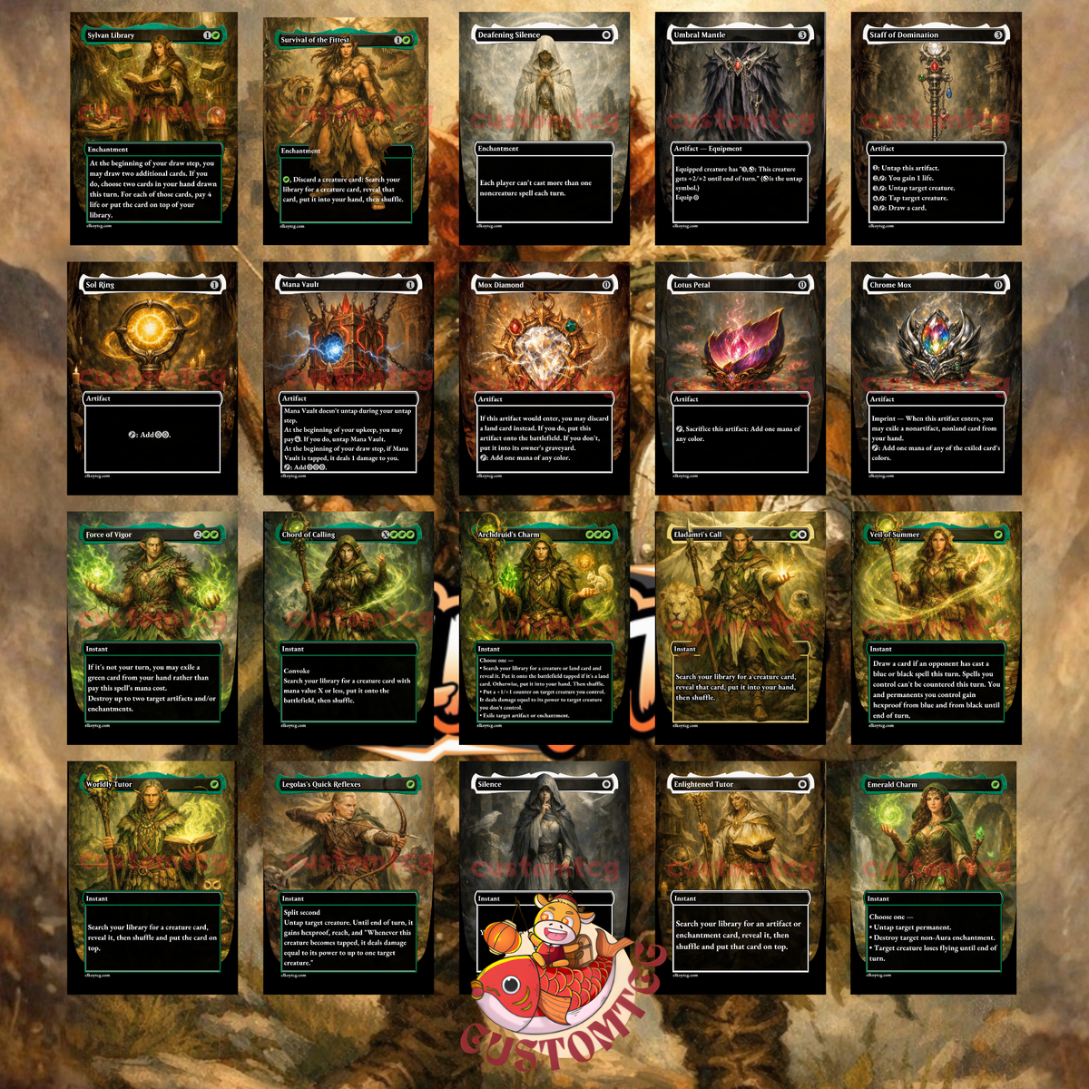 Brigid, Clachan's Heart — Selesnya Creature Toolbox Custom Deck