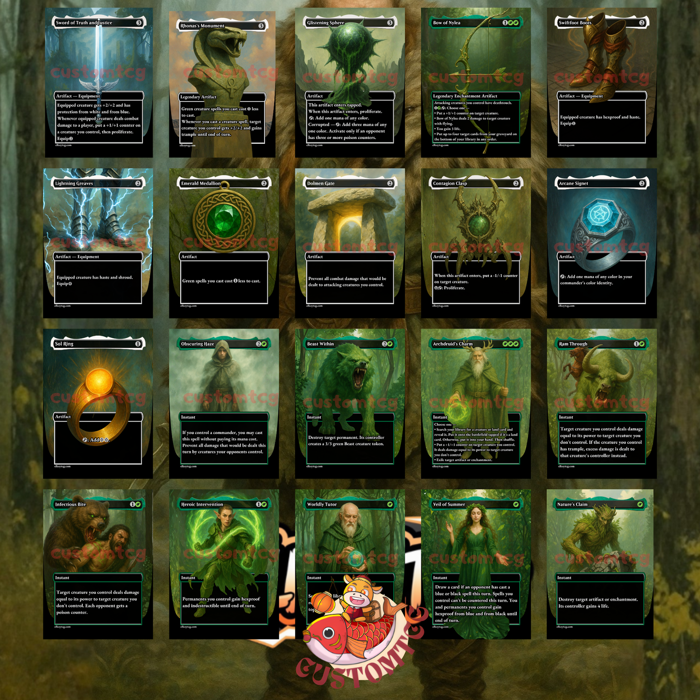 Fynn, the Fangbearer Custom Deck