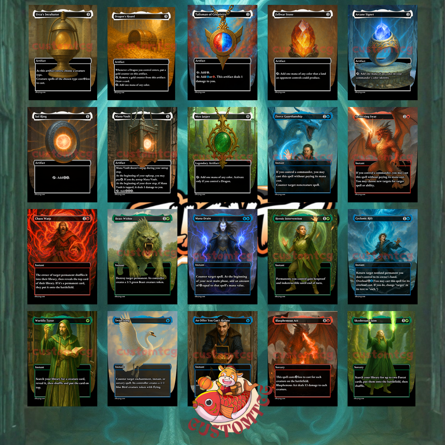 🐉 Ureni of the Unwritten — Custom Commander Deck