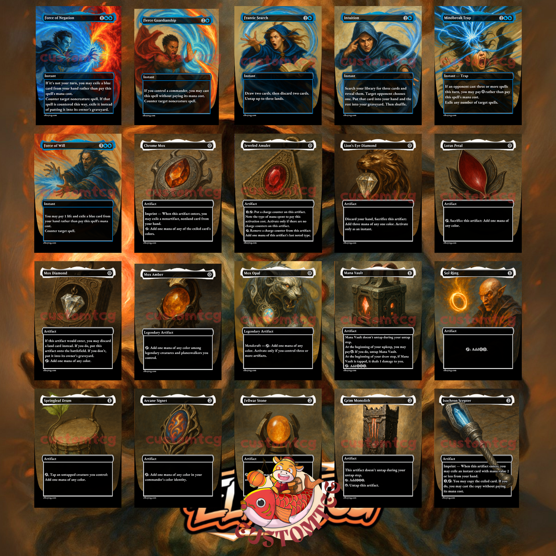 Vivi Ornitier Custom Deck – ElkoyTCG
