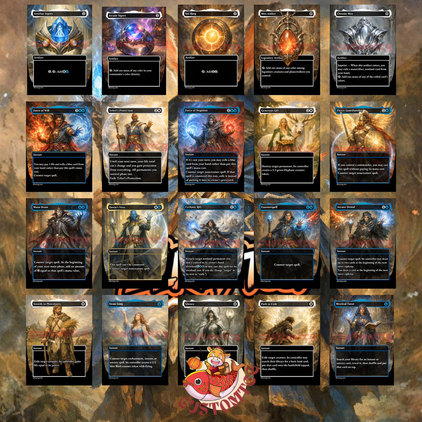 Kwain, Itinerant Meddler Custom Deck