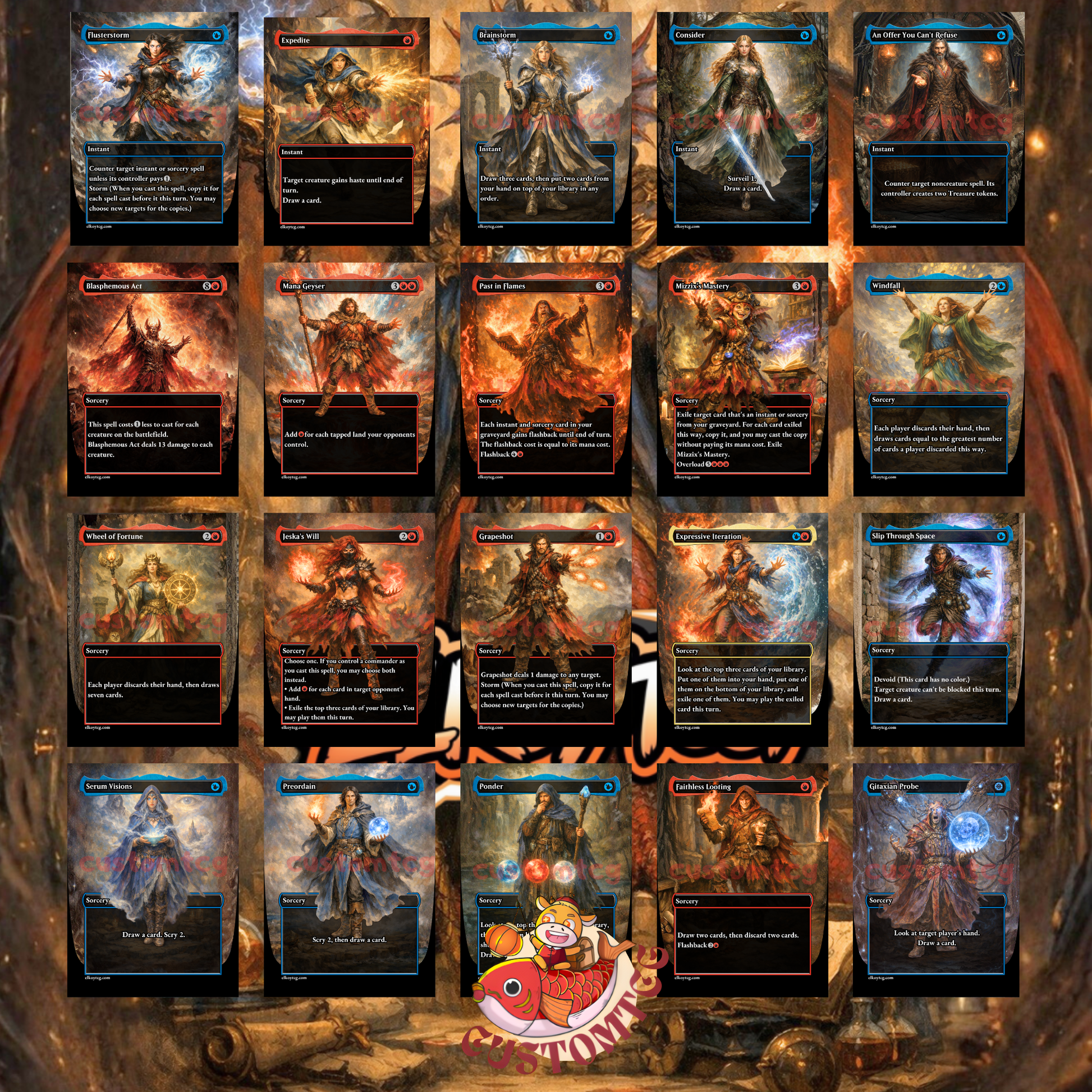 Veyran, Voice of Duality — Custom Deck 🔥 – ElkoyTCG