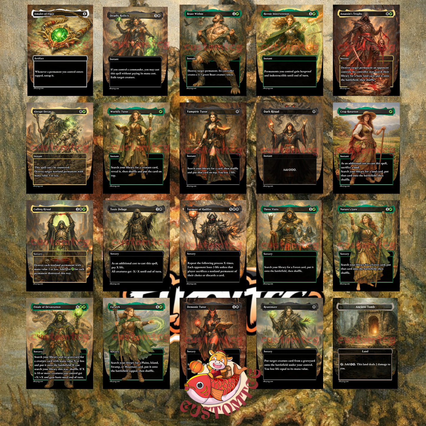 The Gitrog, Ravenous Ride Custom Deck