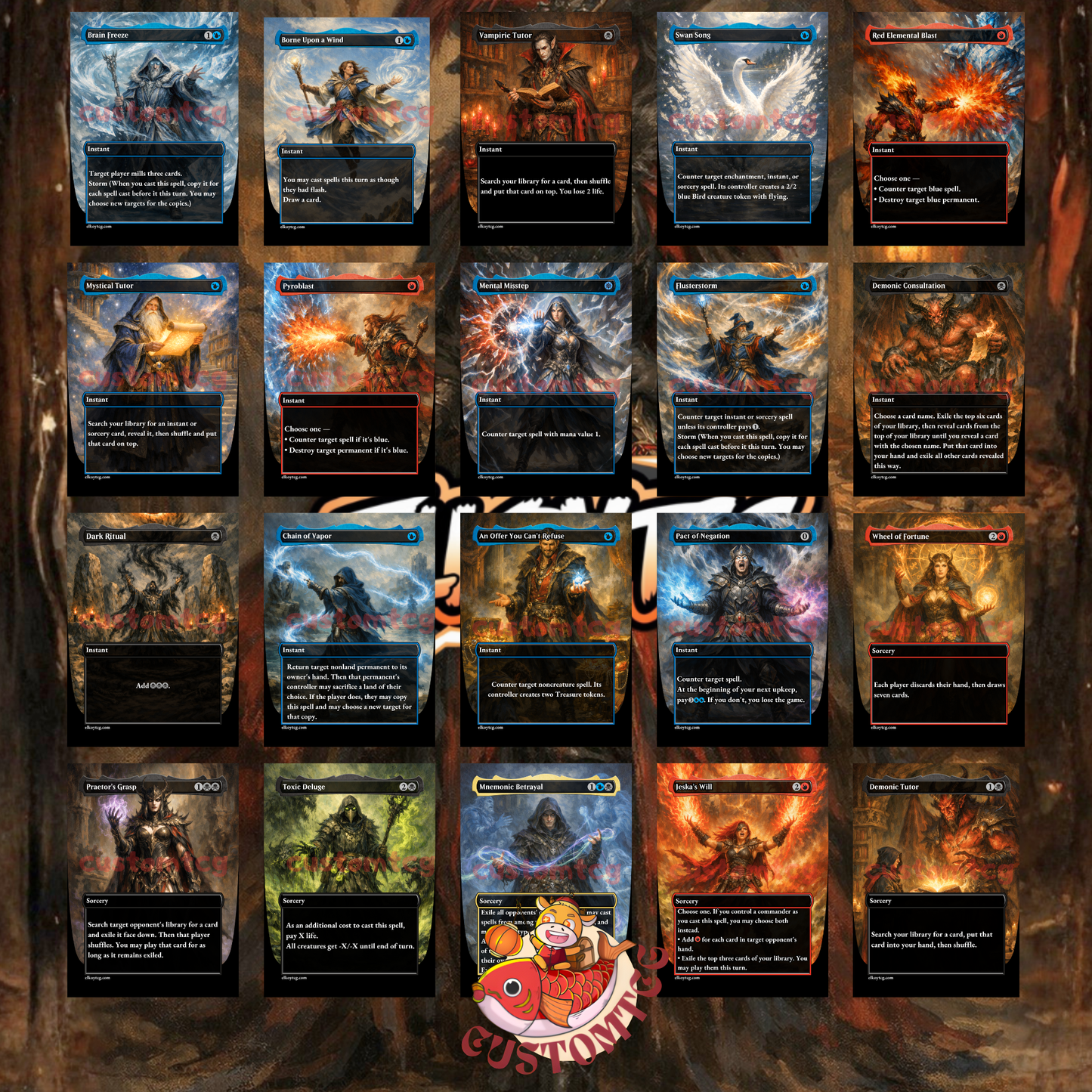 Marchesa, Leader of Death Custom Deck