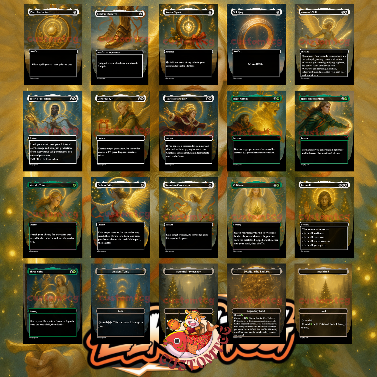 Sigarda, Font of Blessings Custom Deck