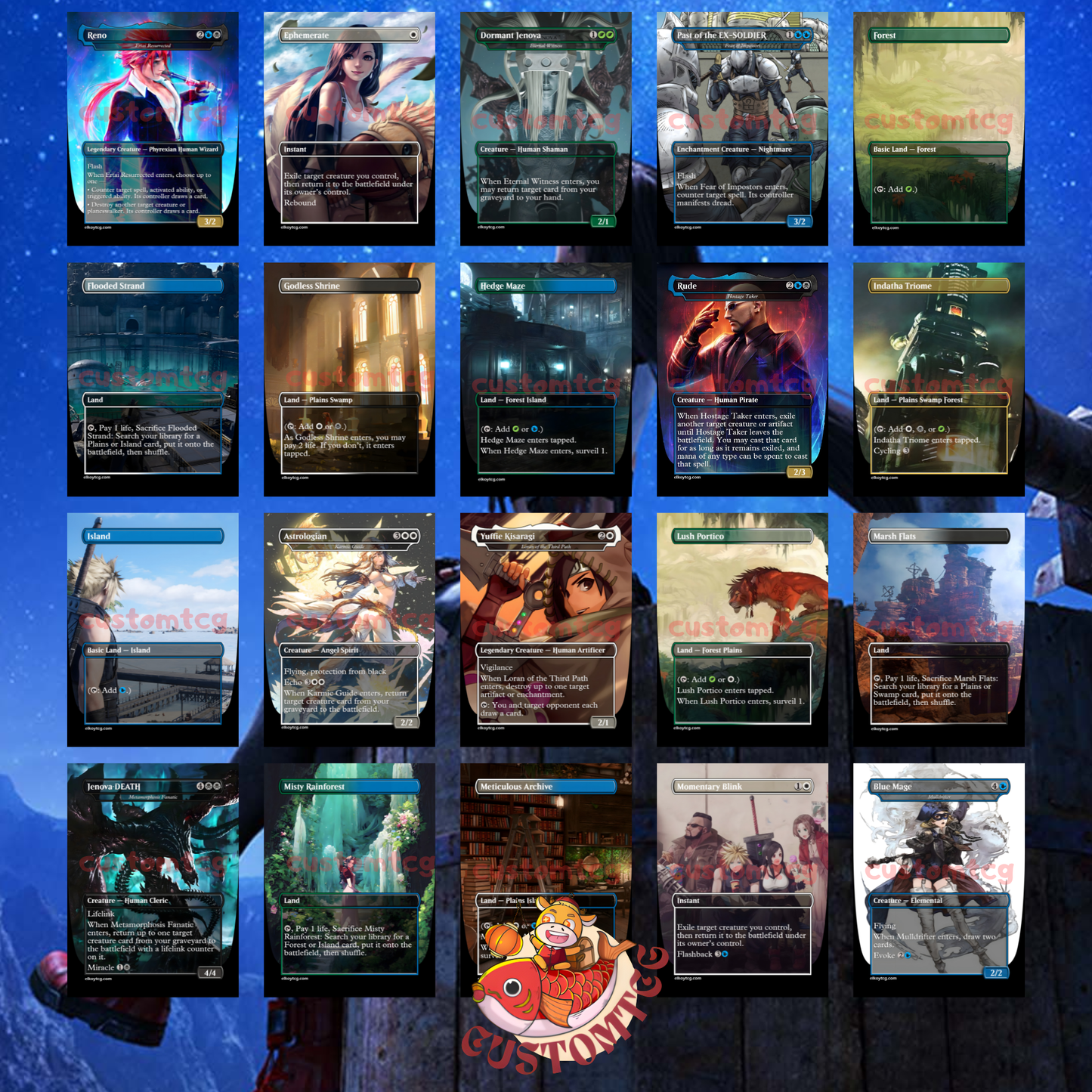 Final Fantasy Custom Deck