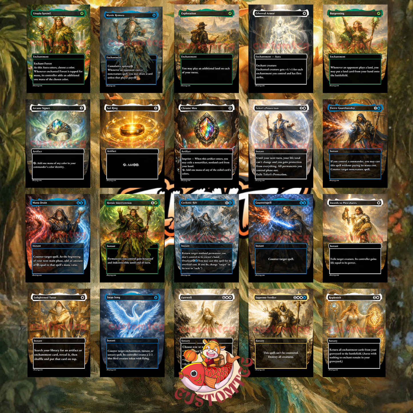 Tuvasa the Sunlit Custom Deck