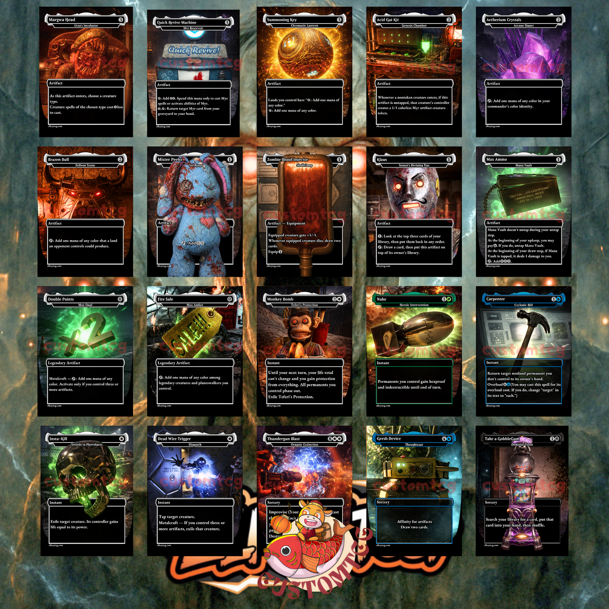 COD Zombies Custom Deck – ElkoyTCG