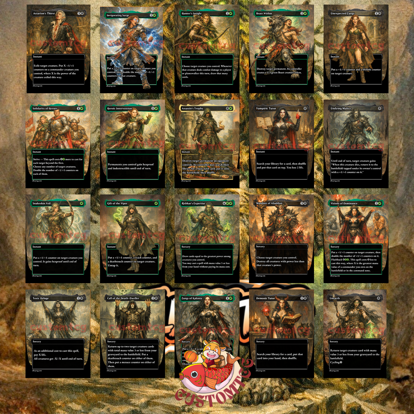 Skullbriar, the Walking Grave Custom Deck