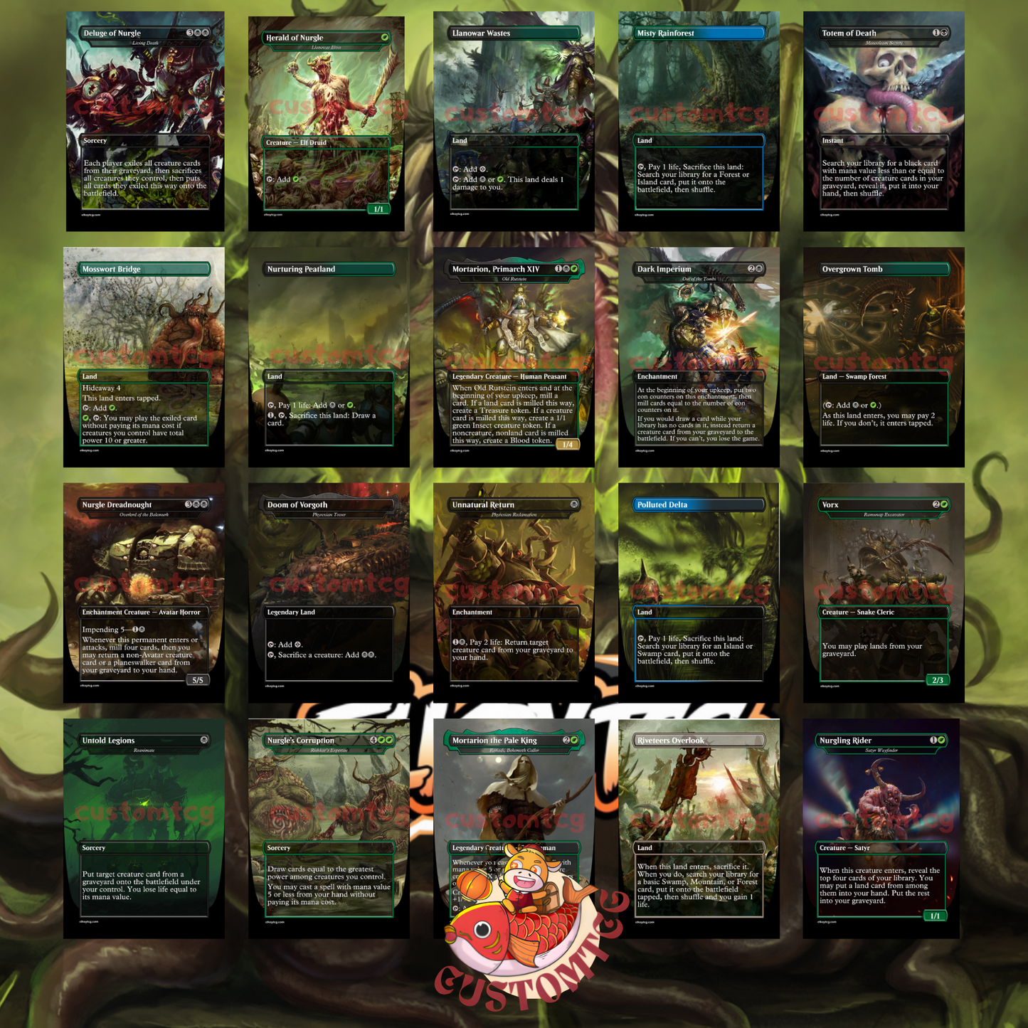 Nurgle, Lord of Pestilence Custom Deck