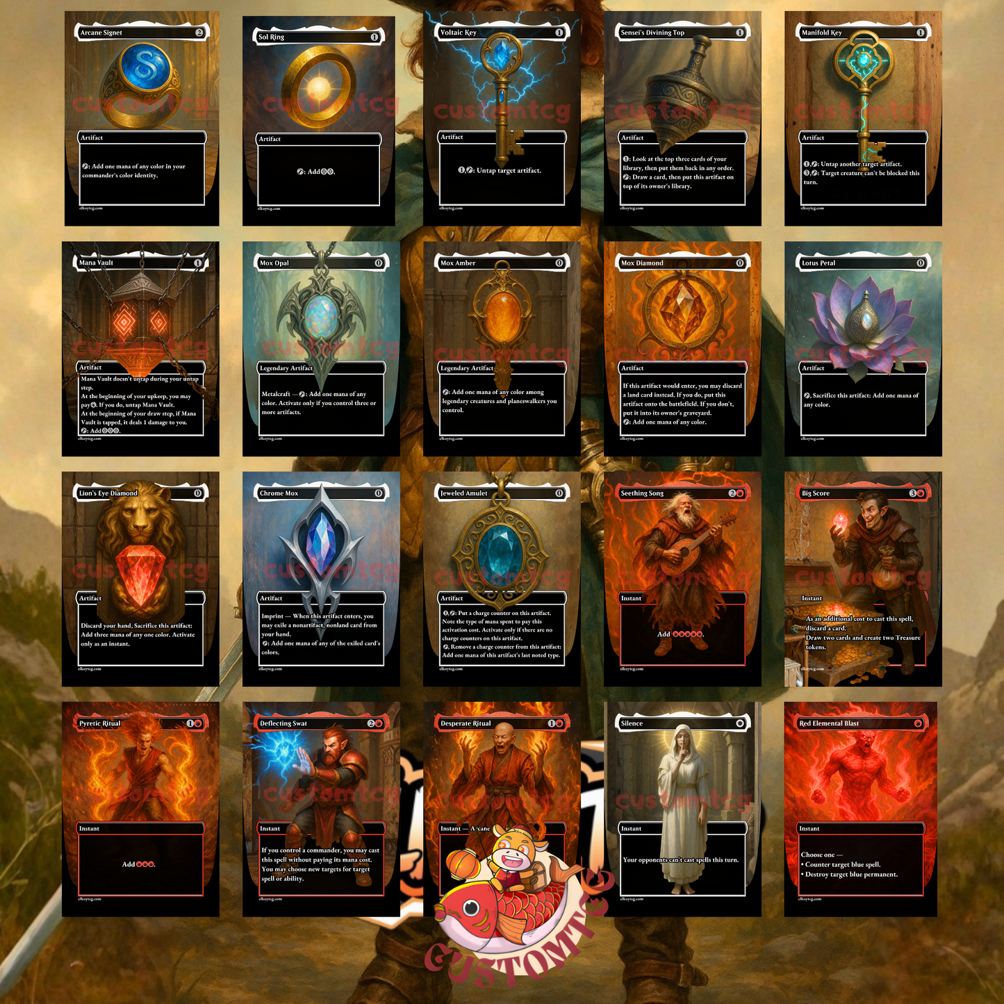 ⚙️ Sami, Wildcat Captain — Custom Commander Deck