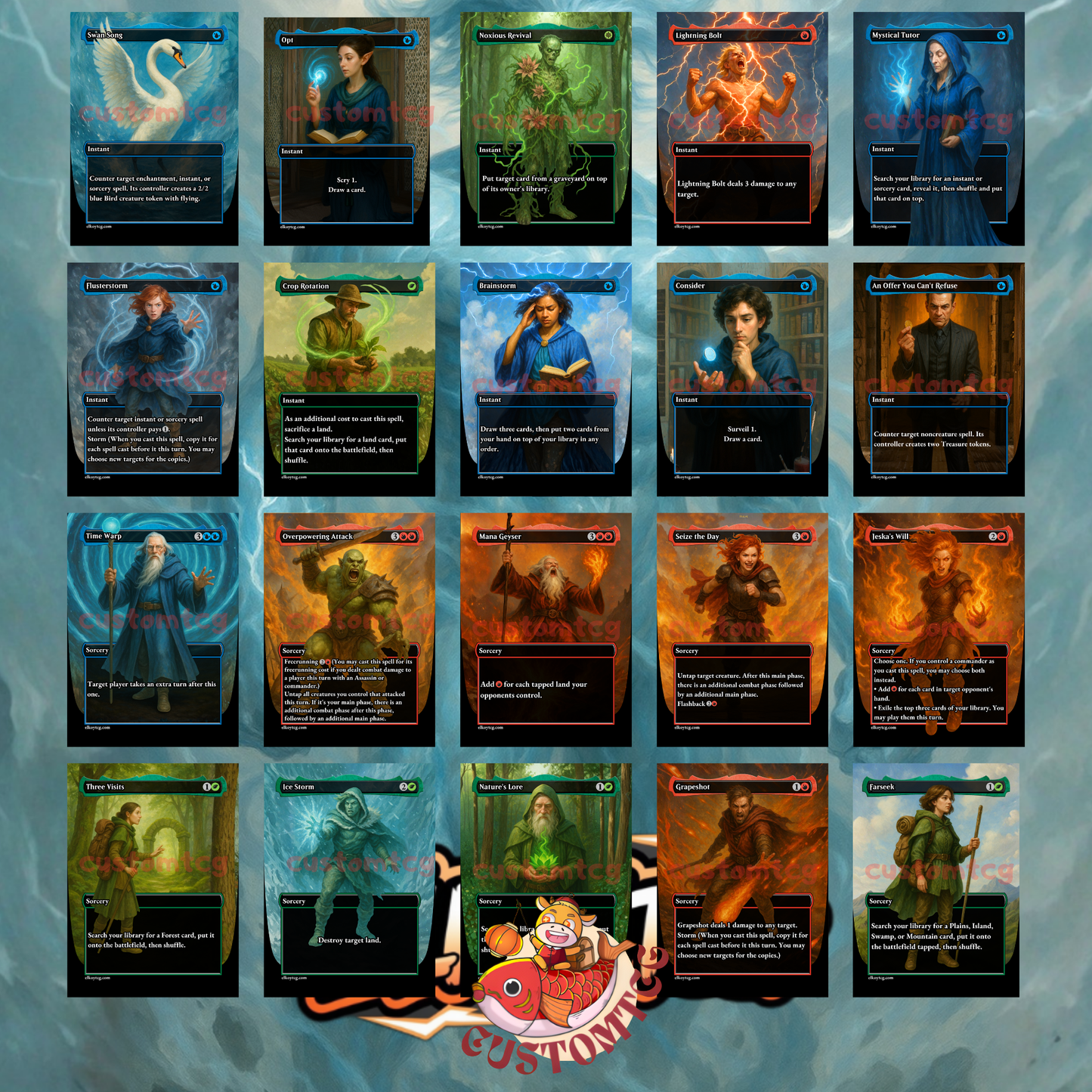 Storm, Force of Nature – Custom Deck