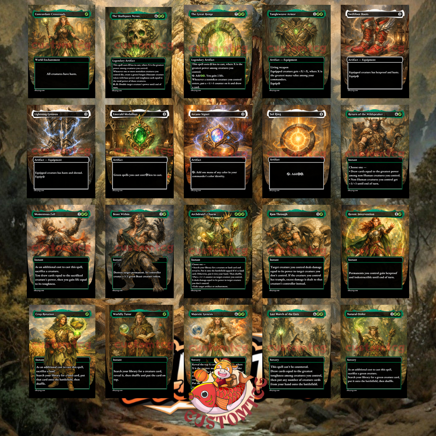 Ghalta, Primal Hunger Custom Deck