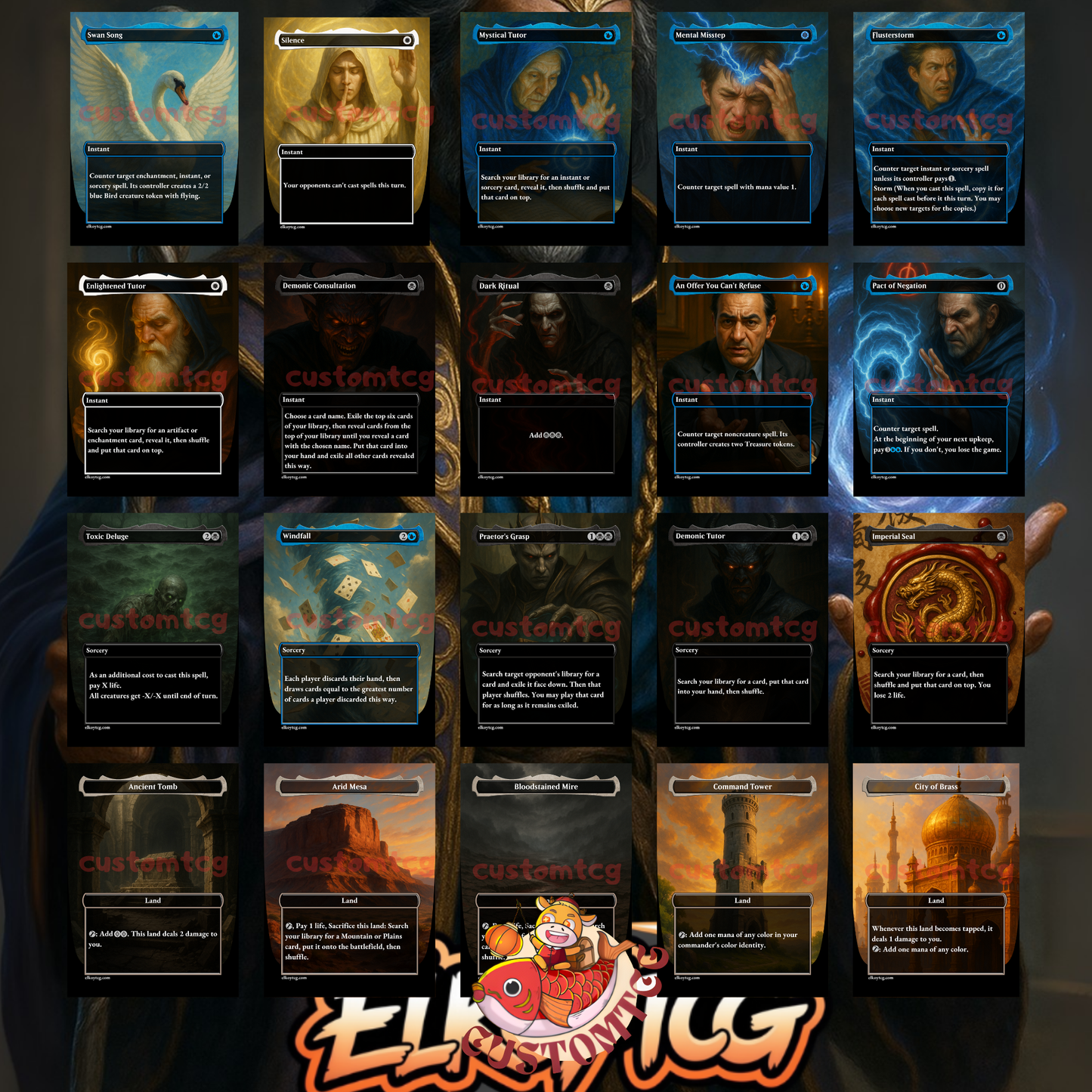 Zur the Enchanter – Aura-Powered Control Custom Deck