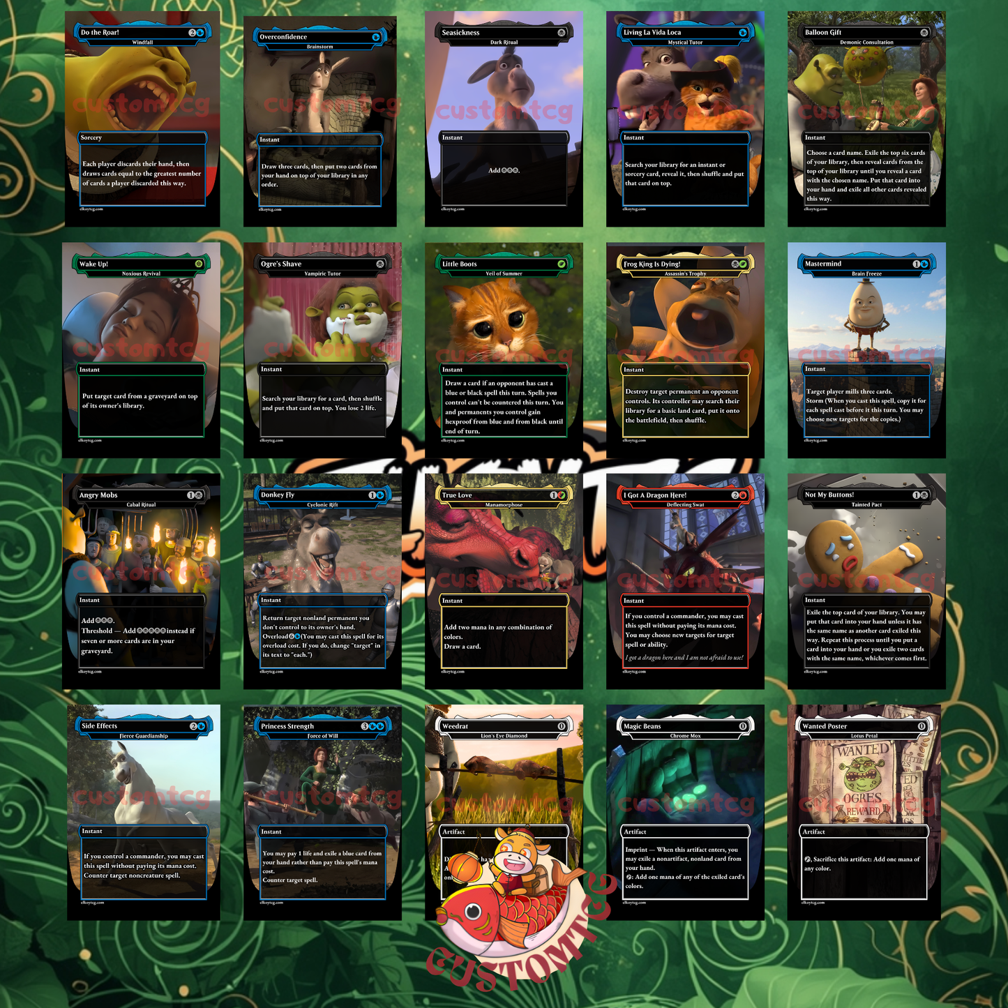 Shrek Custom Deck
