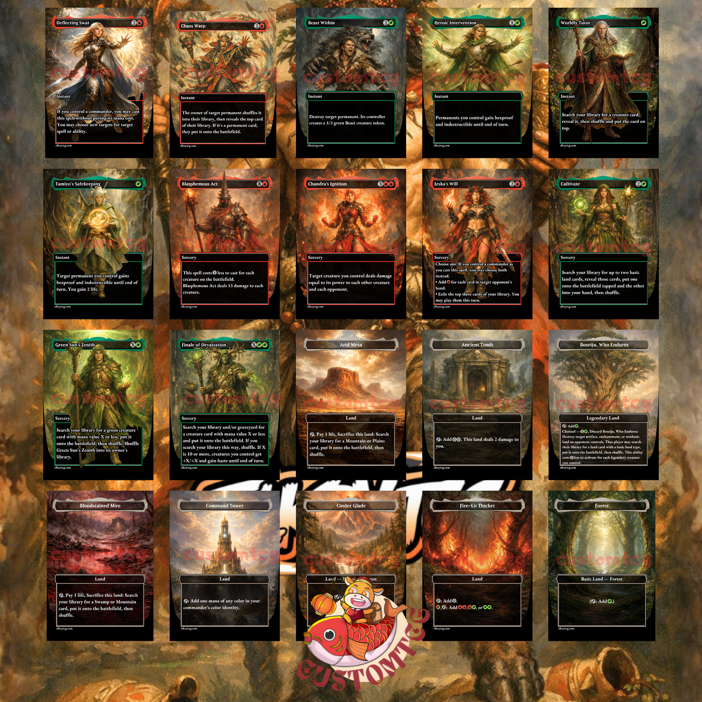 Xenagos, God of Revels Custom Deck
