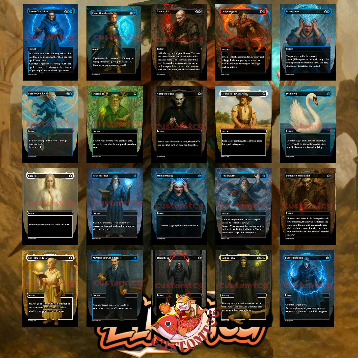 Terra, Magical Adept Custom Deck