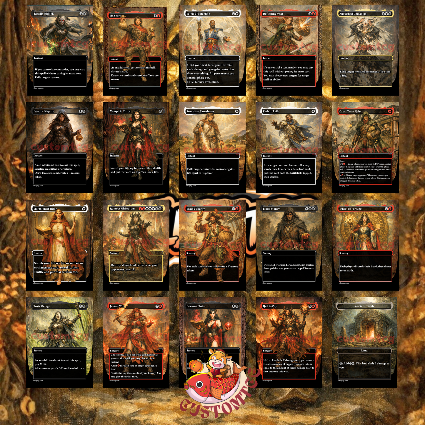 Vihaan, Goldwaker Custom Deck