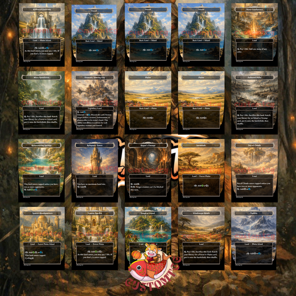 Mr. Foxglove Custom Deck