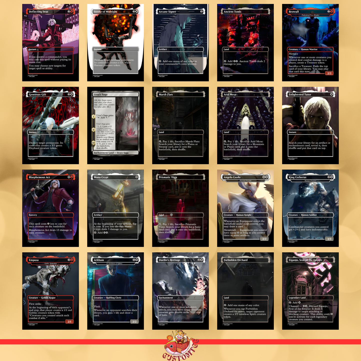 Devil May Cry Custom Deck