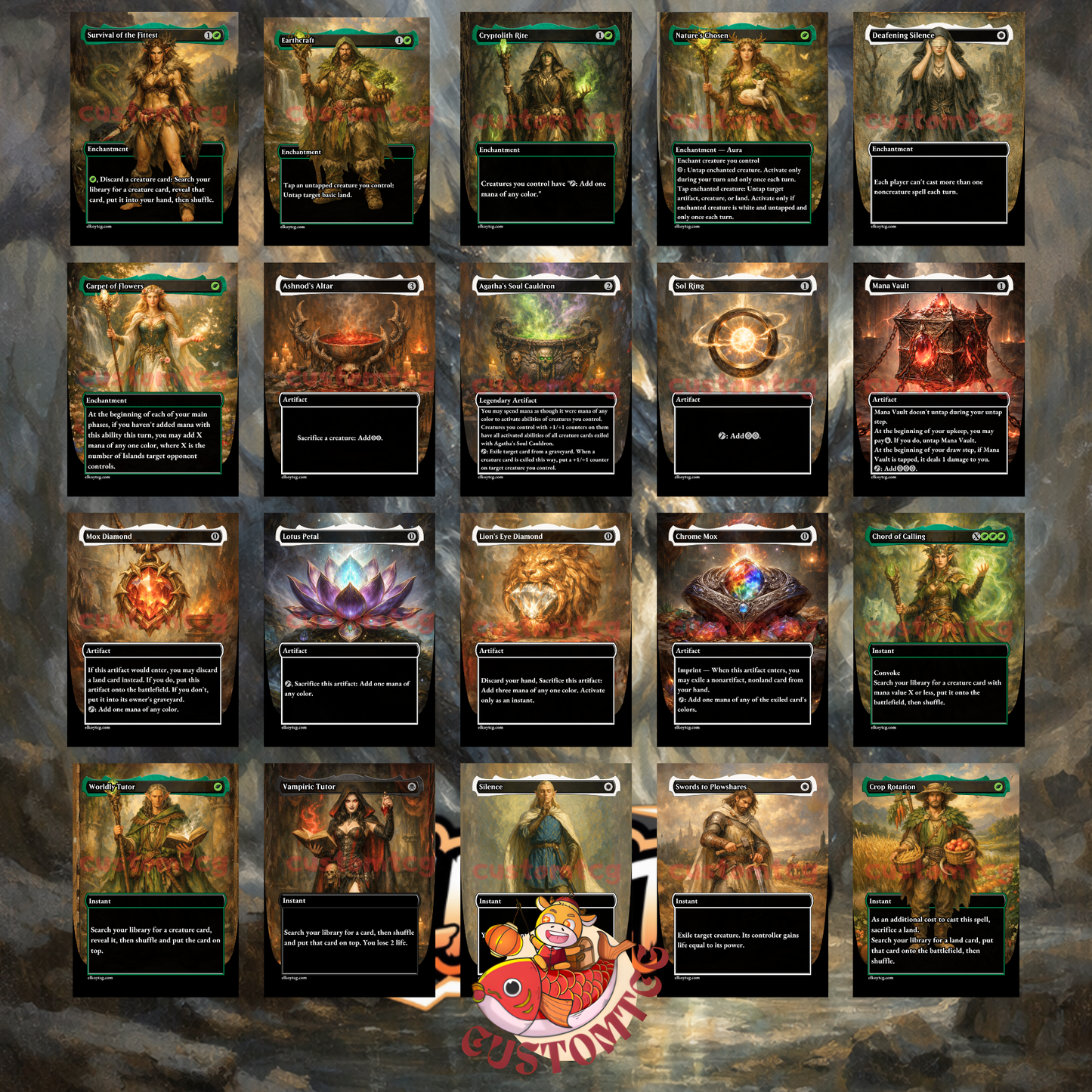 Tayam, Luminous Enigma Custom Deck