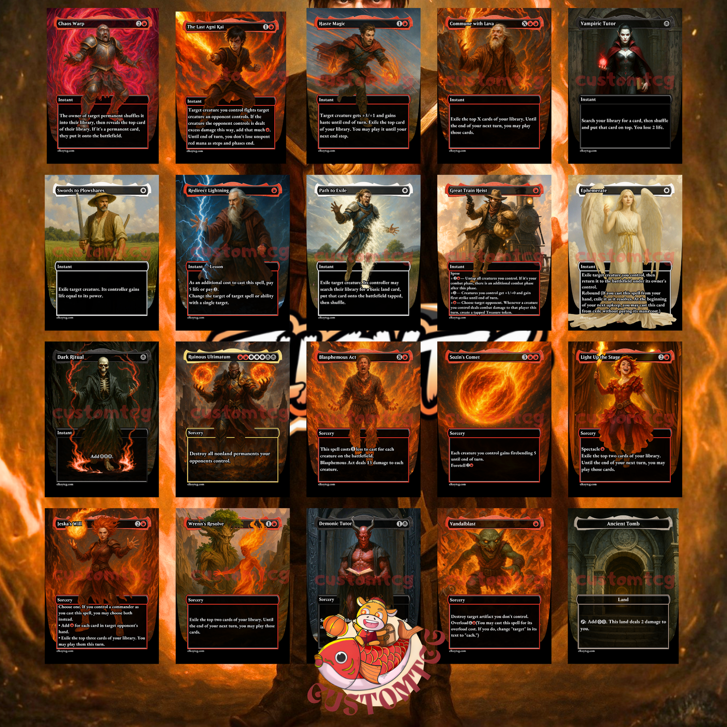 🔥 Fire Lord Zuko — Custom Deck 🔥