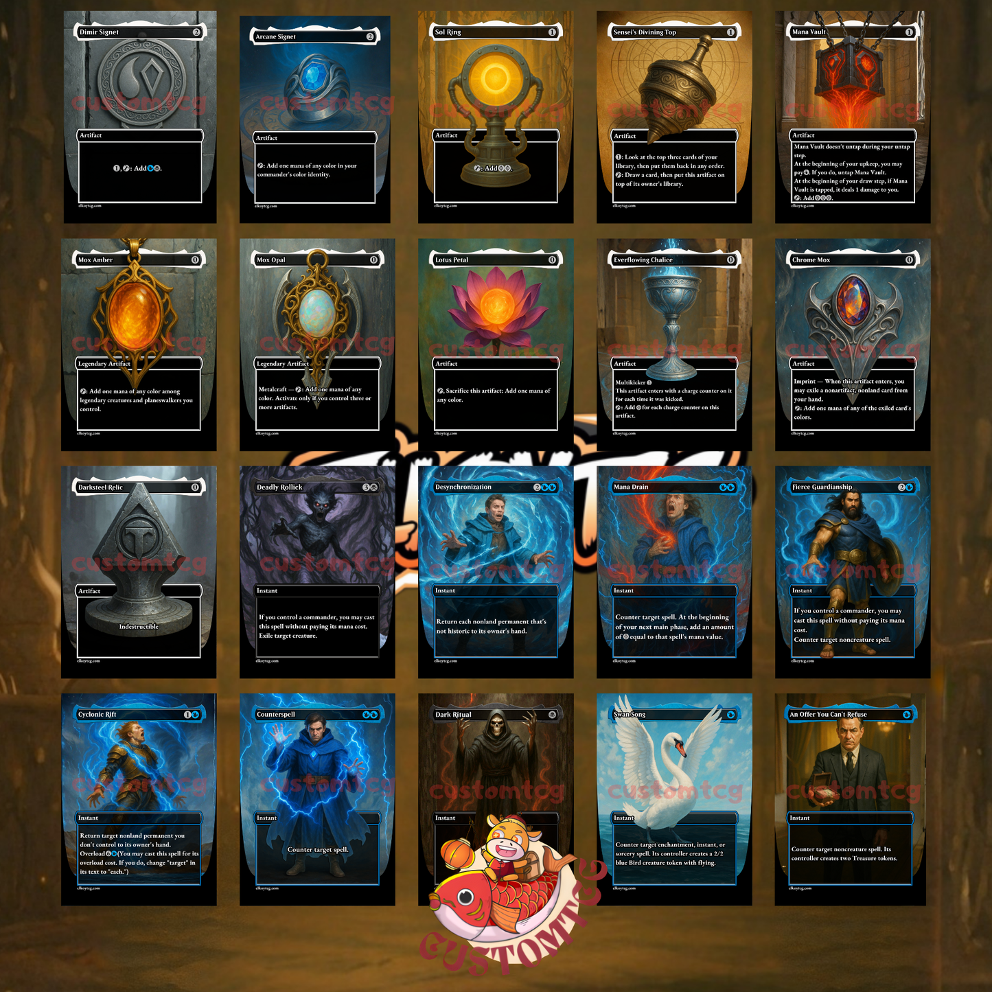 Doc Ock, Evil Inventor Custom Deck