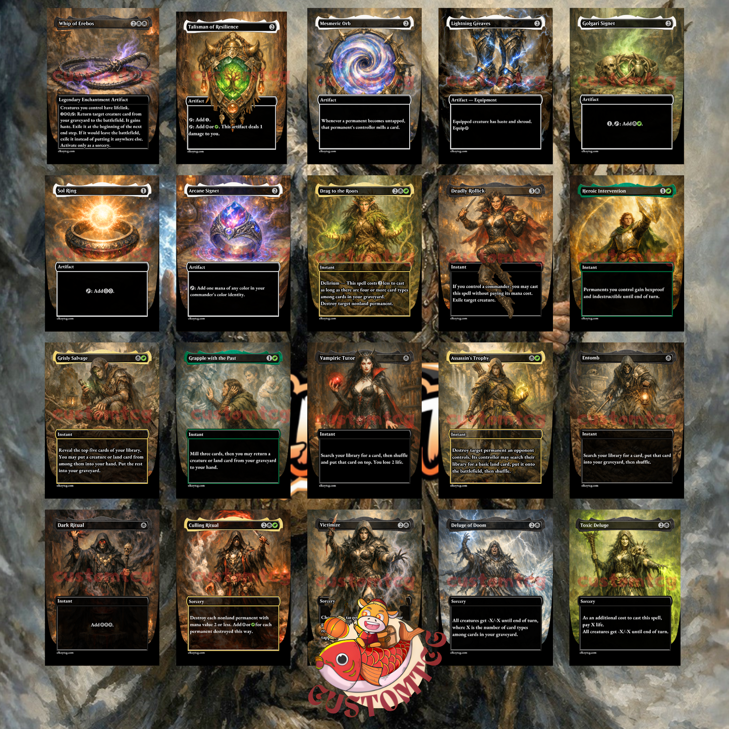 Winter, Cynical Opportunist Custom Deck