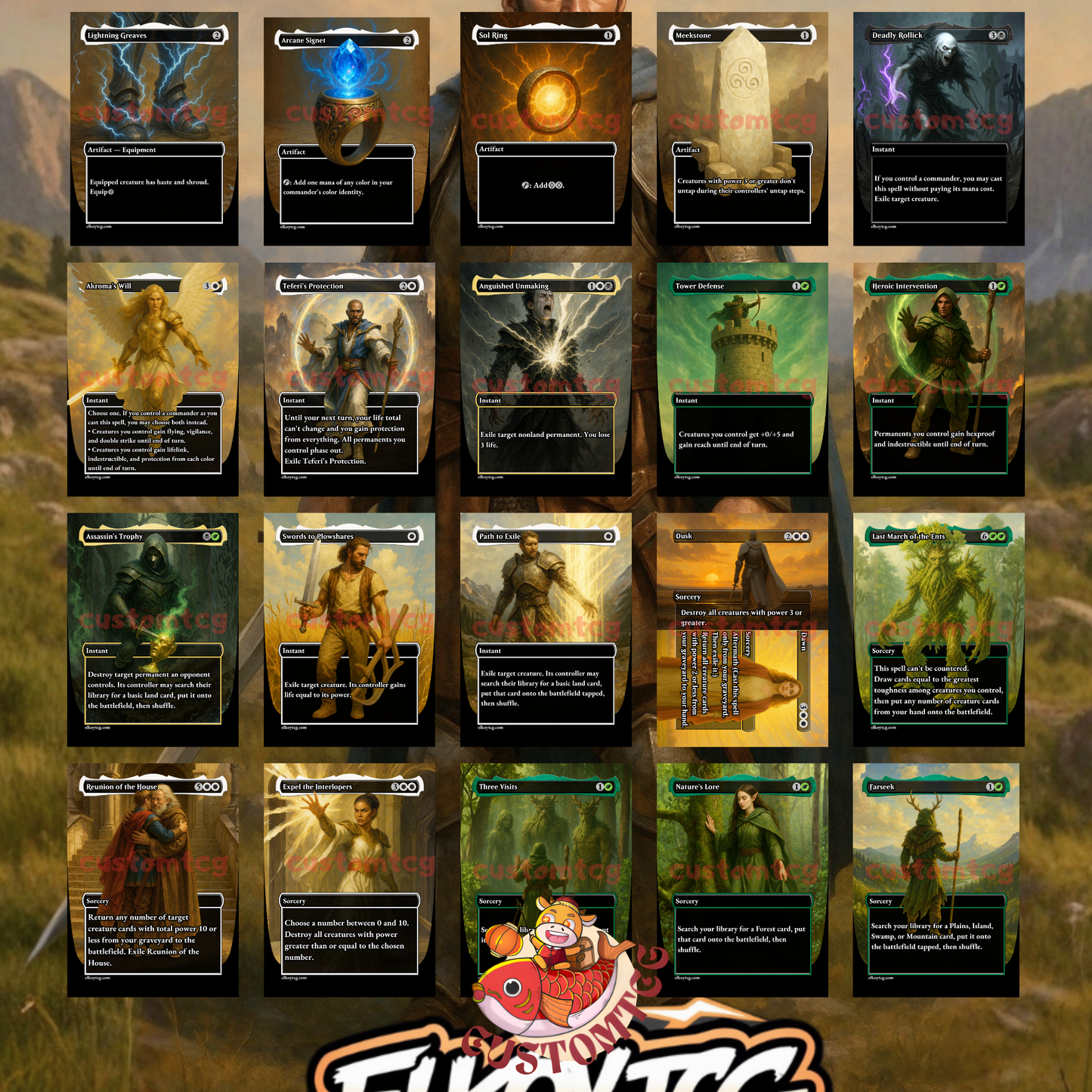 Felothar the Steadfast Custom Deck