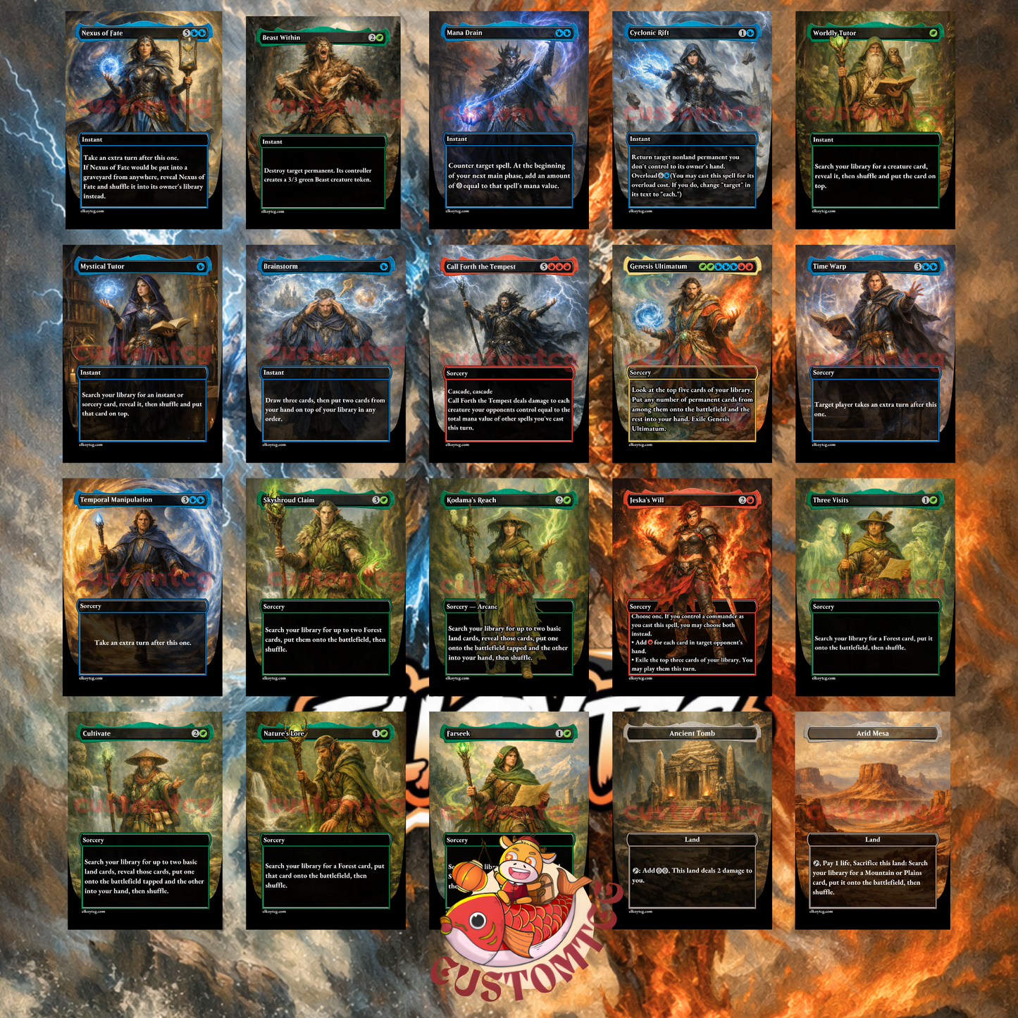Maelstrom Wanderer Custom Deck