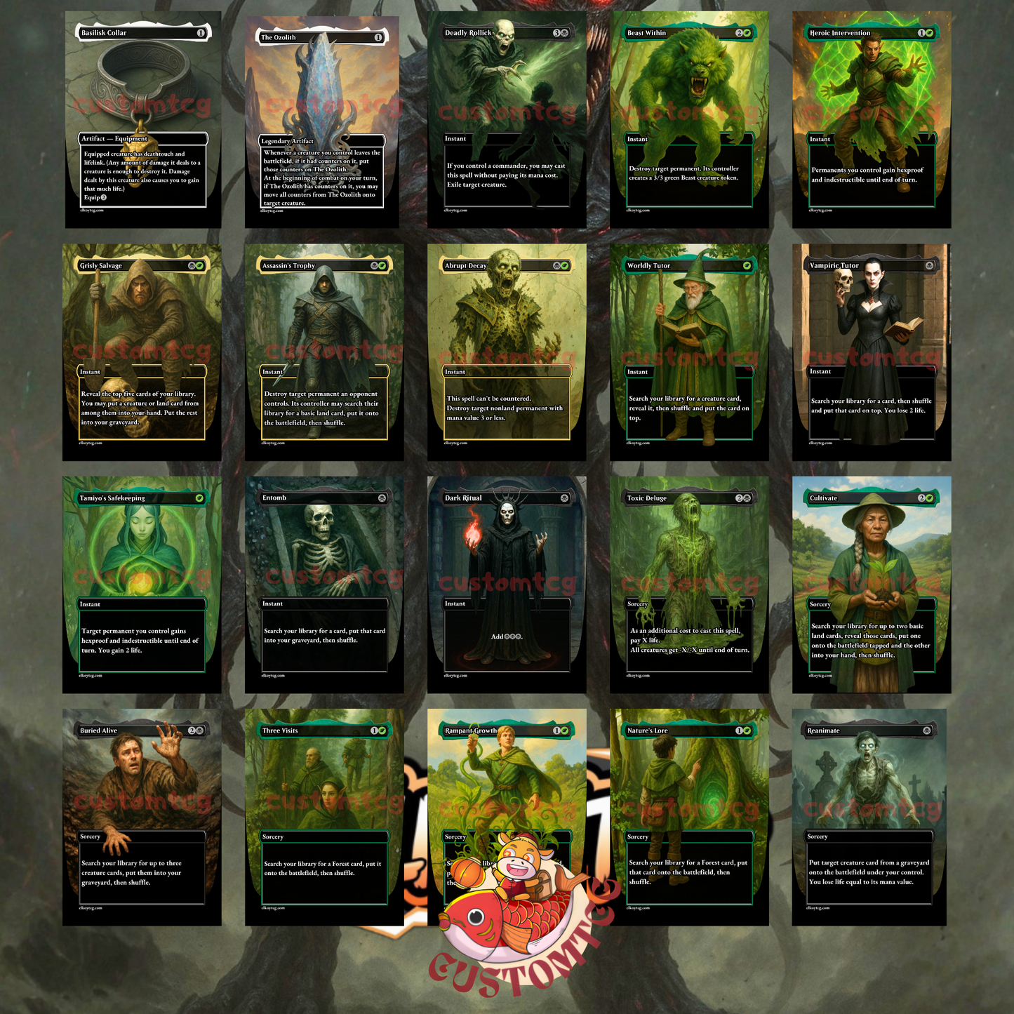 Venom, Deadly Devourer – Custom Deck (100 Cards + Tokens)