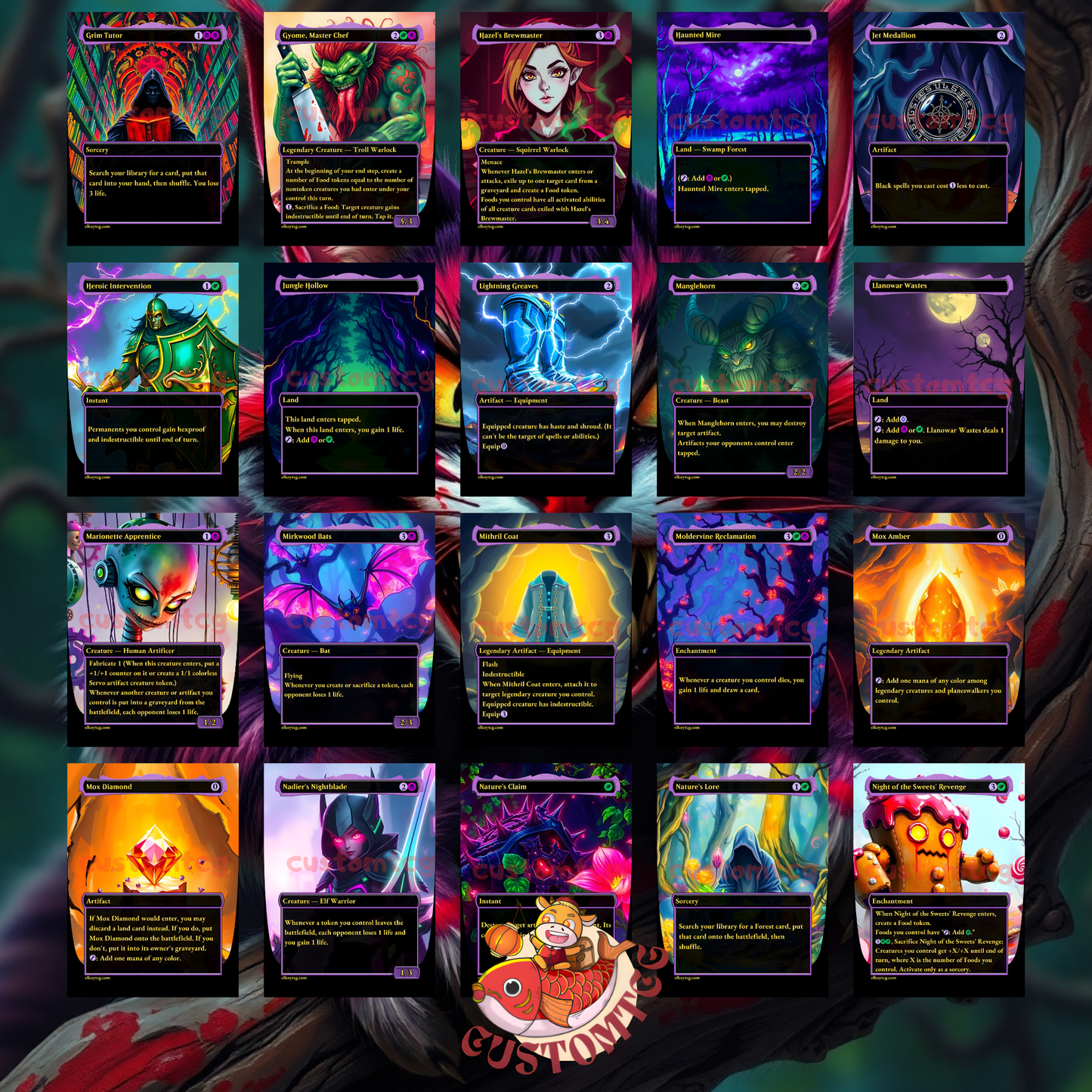 Chesire Custom Deck