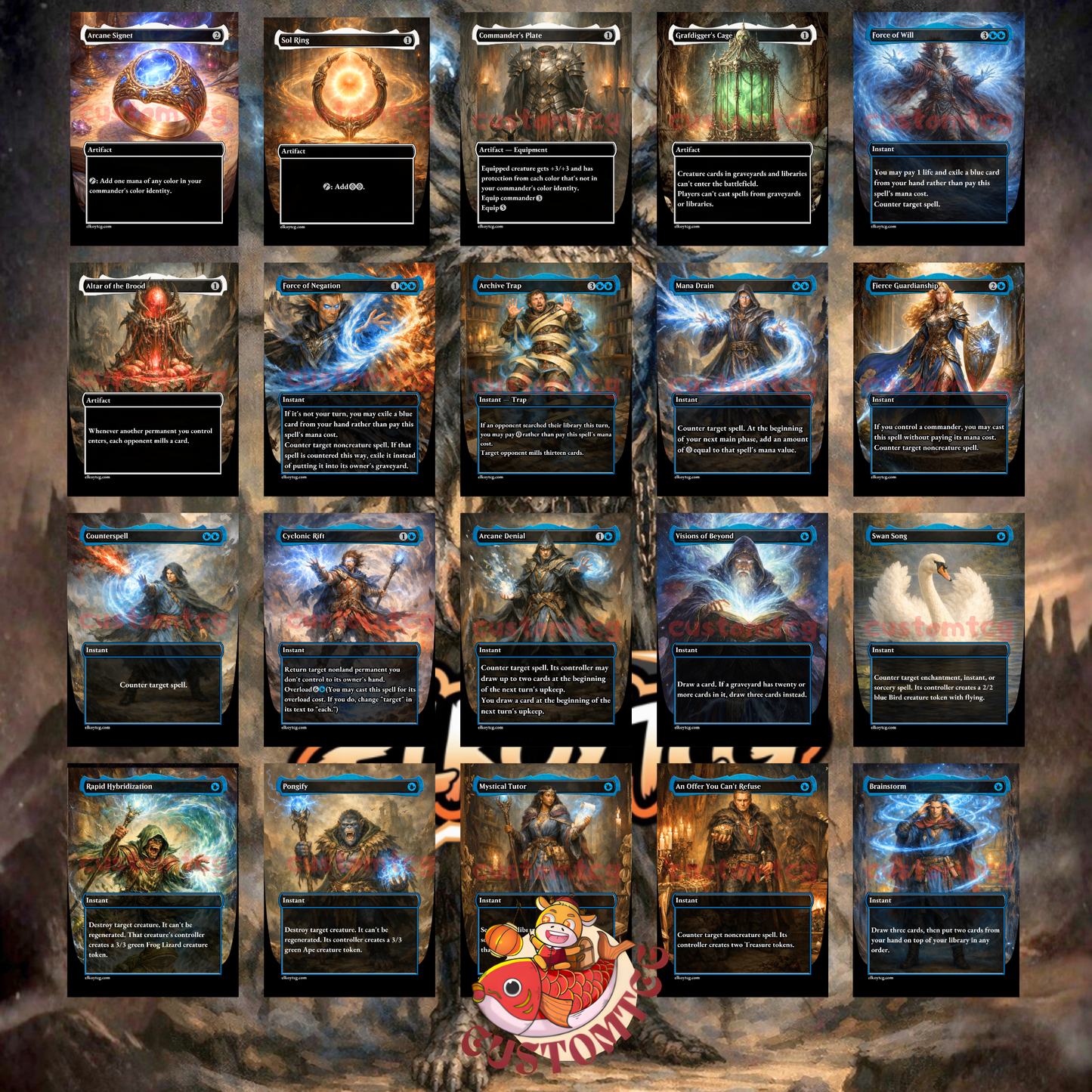 The Mindskinner Custom Deck