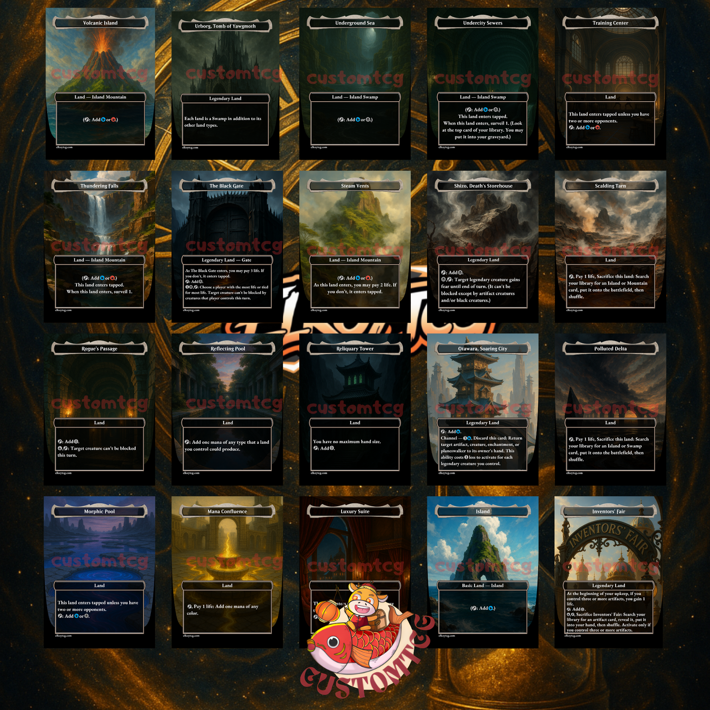 Obeka, Splitter of Seconds Custom Deck Top 61