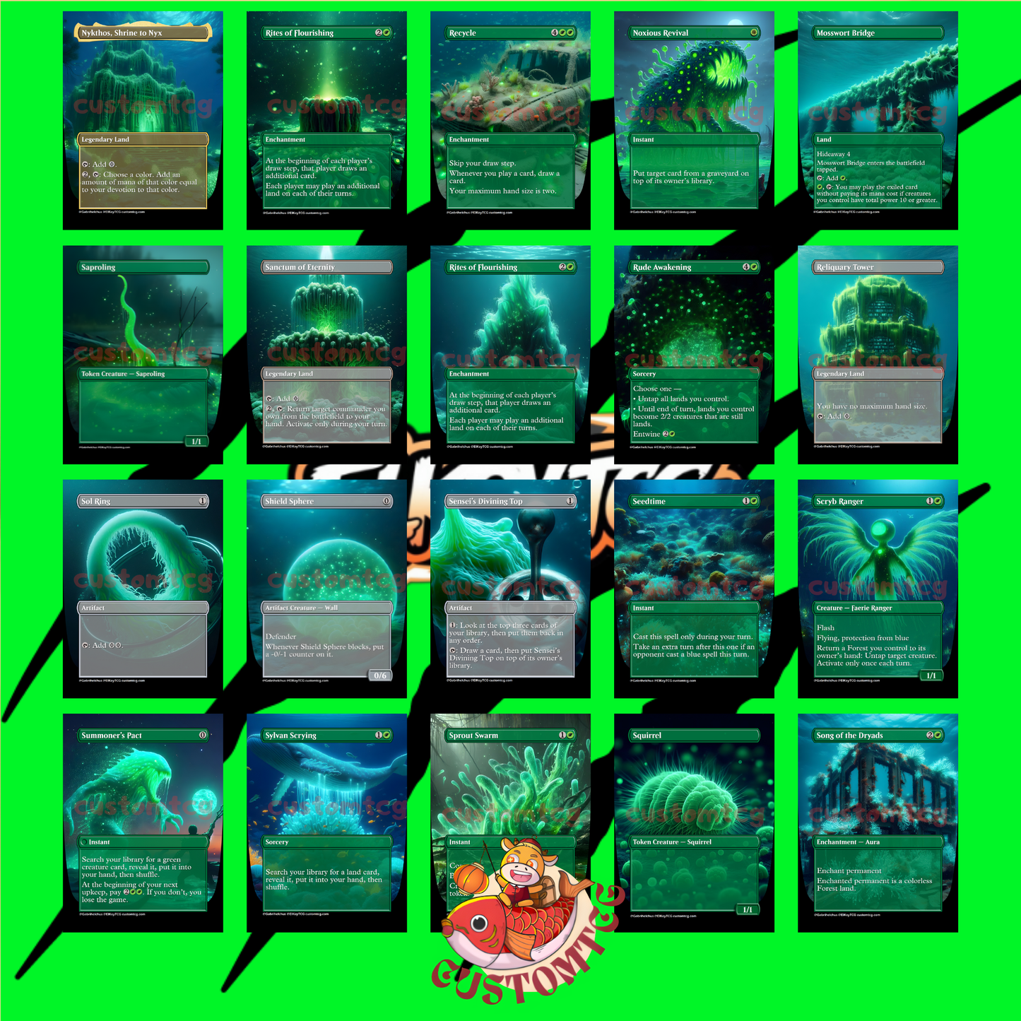 Aeve Oozes Custom Deck - Storm