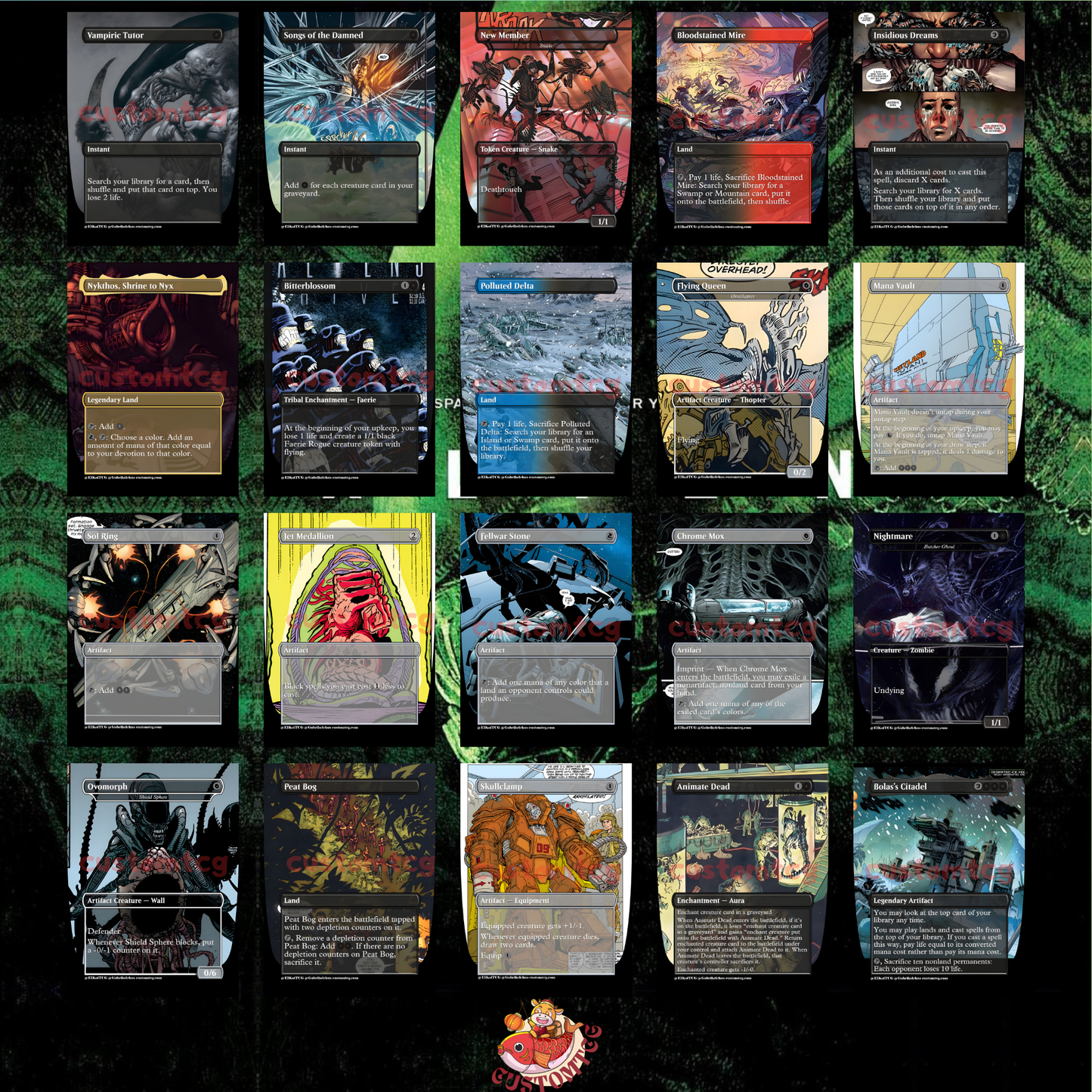 Aliens V1 Commander deck