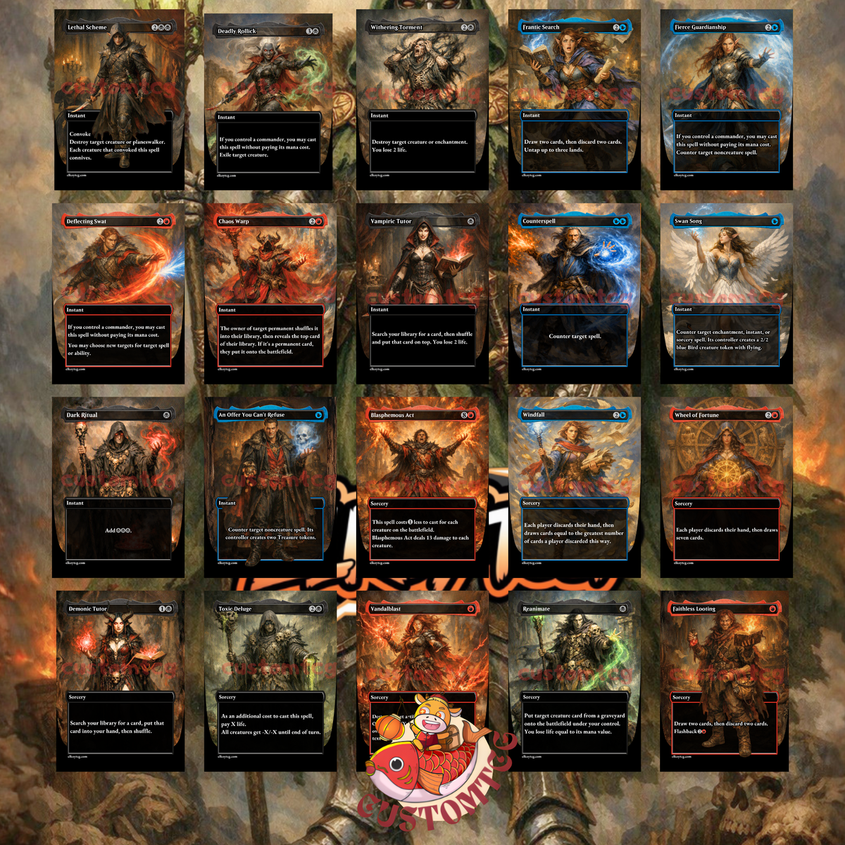 Doctor Doom, King of Latveria Custom Deck
