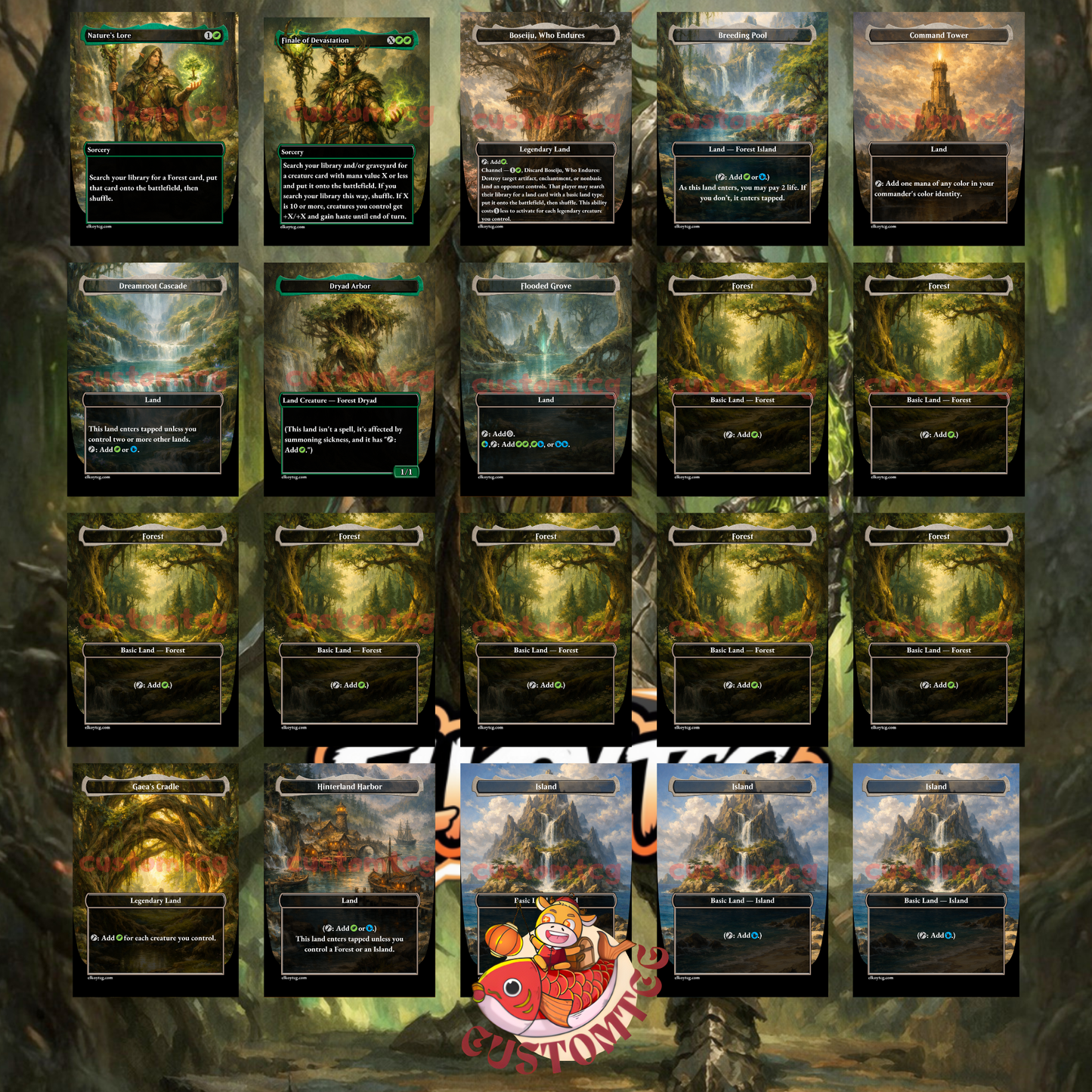 Ezuri, Claw of Progress Custom Deck