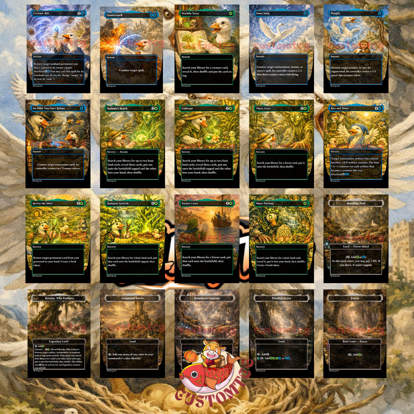 The Goose Mother Custom Deck