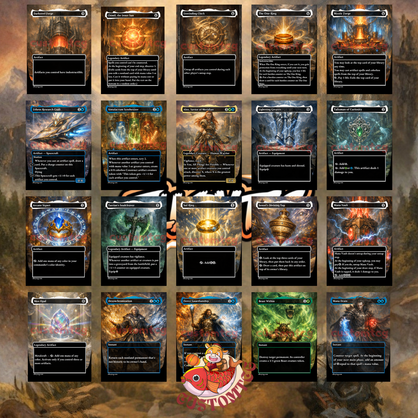 Aloy, Savior of Meridian Custom Deck