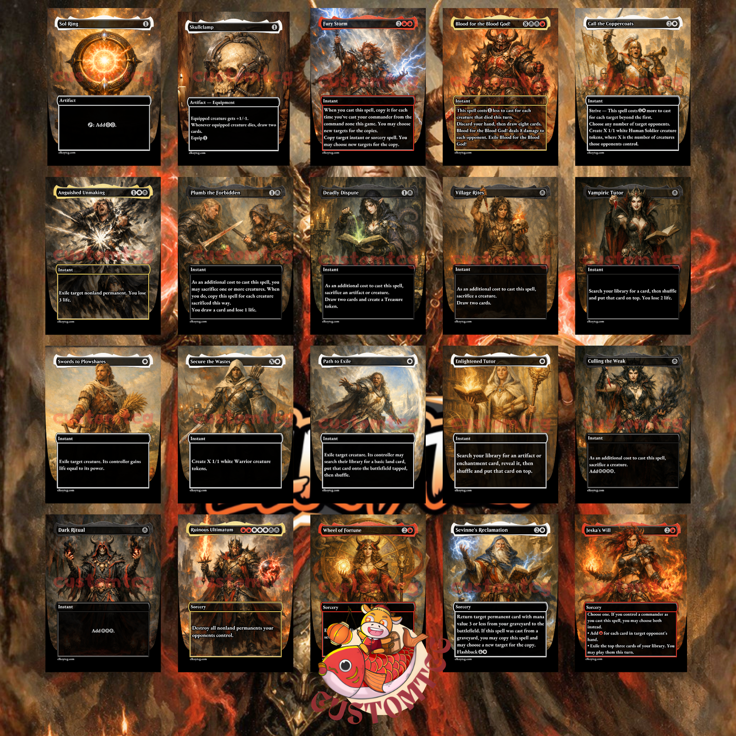 Extus, Oriq Overlord custom deck