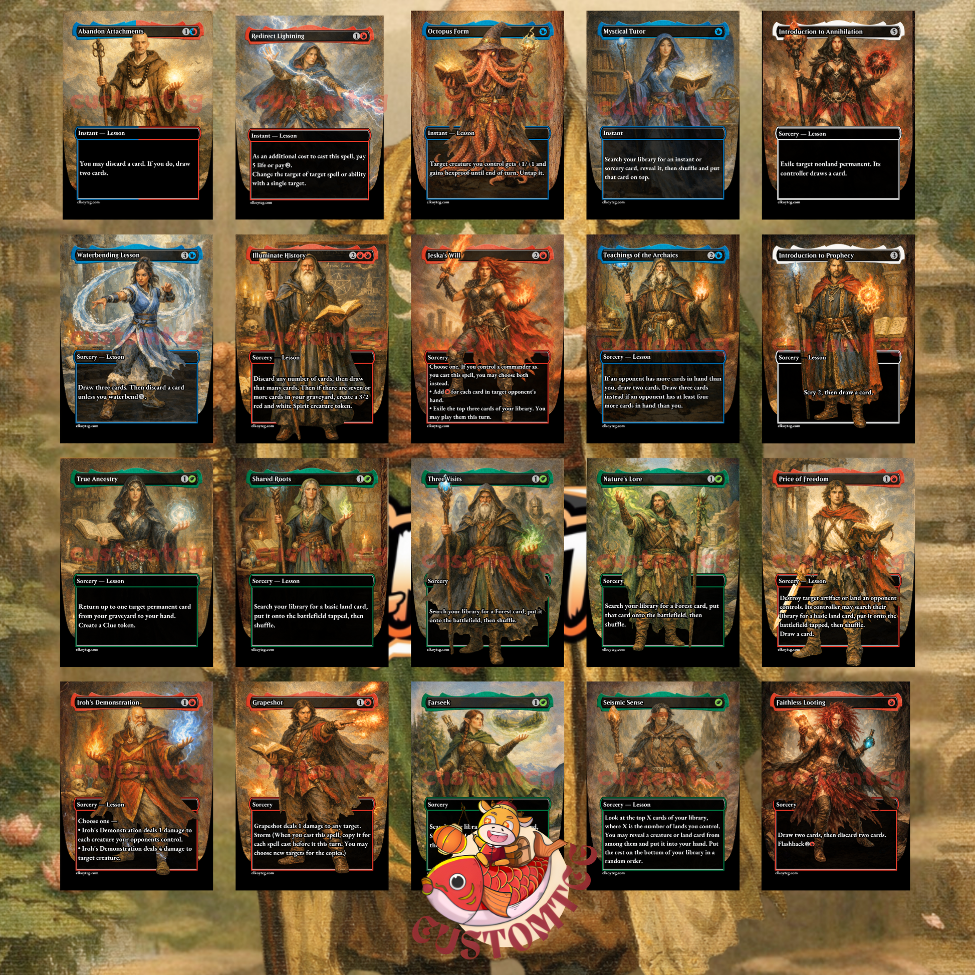 Iroh, Grand Lotus Custom Deck – ElkoyTCG