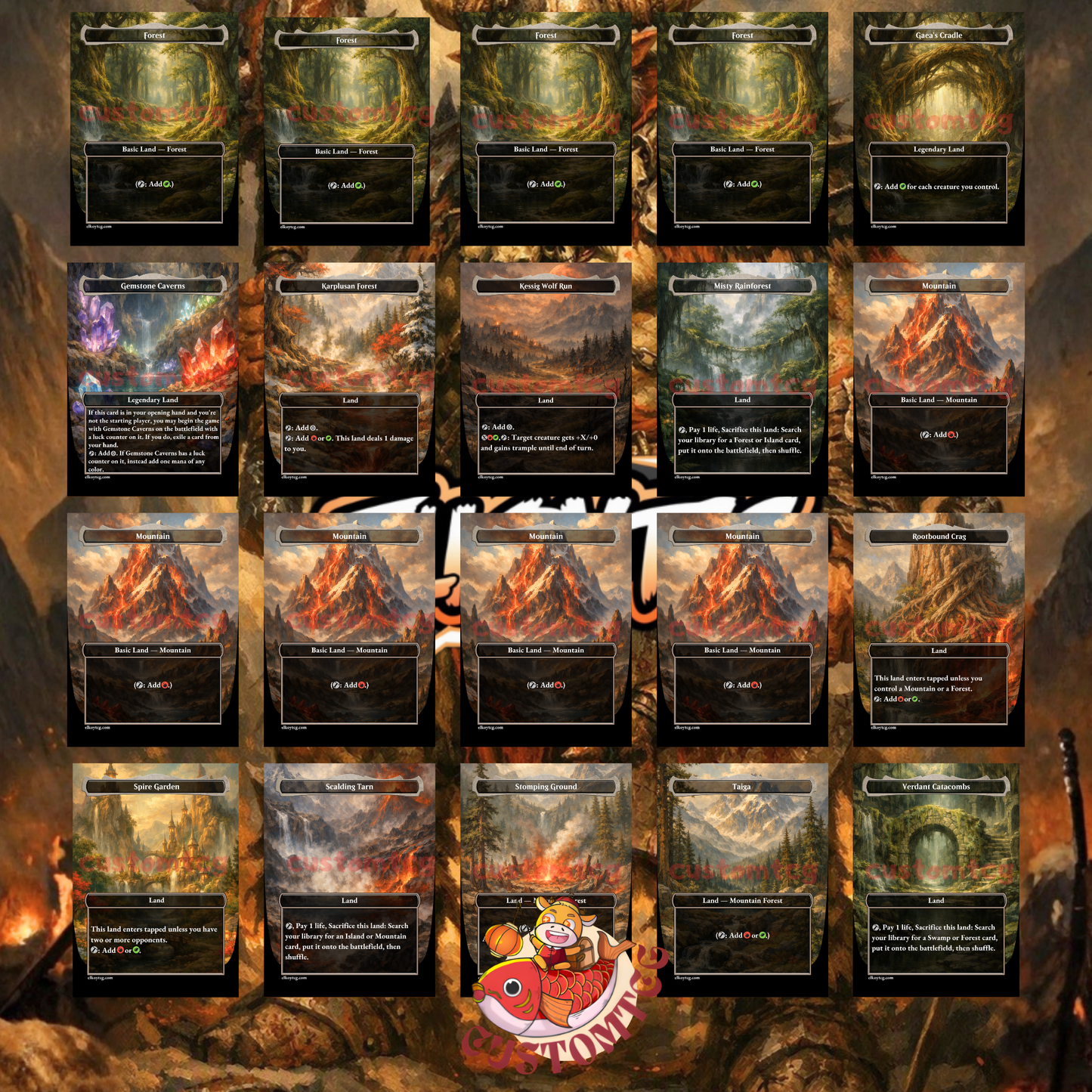 Ruric Thar, the Unbowed Custom Deck