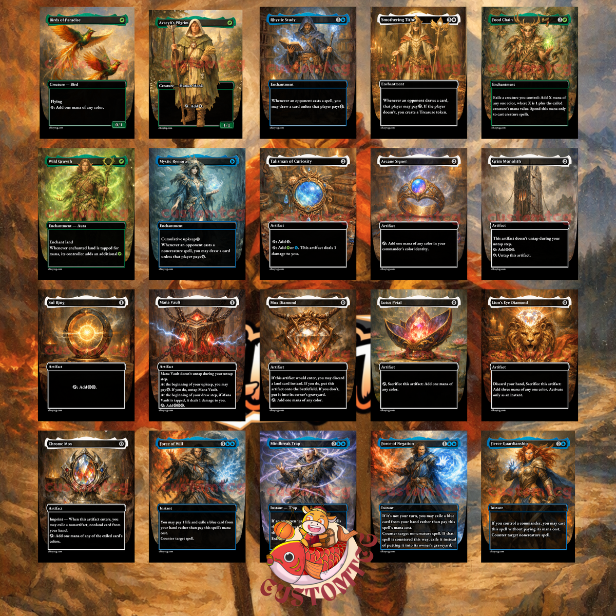 Aang, at the Crossroads — Bant Clone Custom Deck