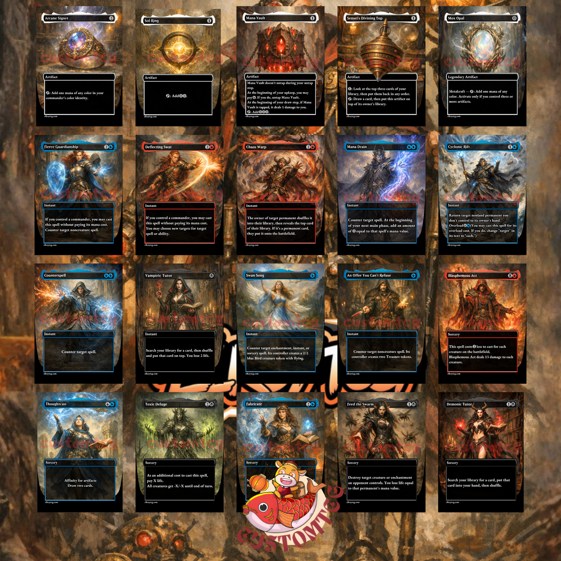 Mishra, Eminent One Custom Mtg Commander Deck – ElkoyTCG
