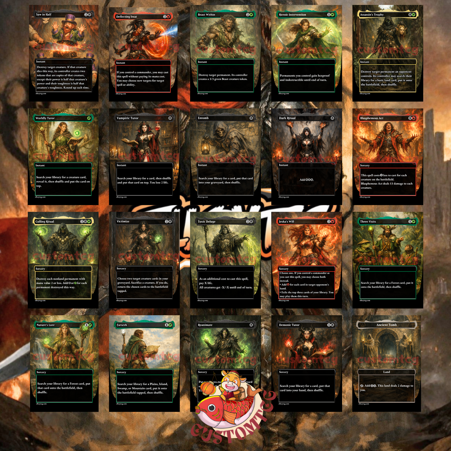 Eddie Brock // Venom, Lethal Protector Custom Deck