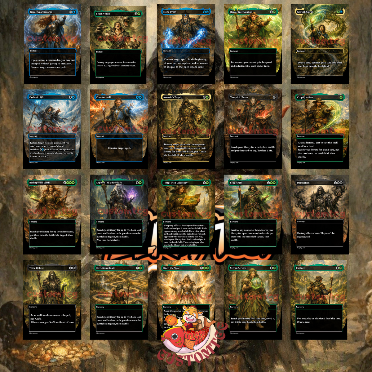 NINE-FINGERS KEENE Custom Deck