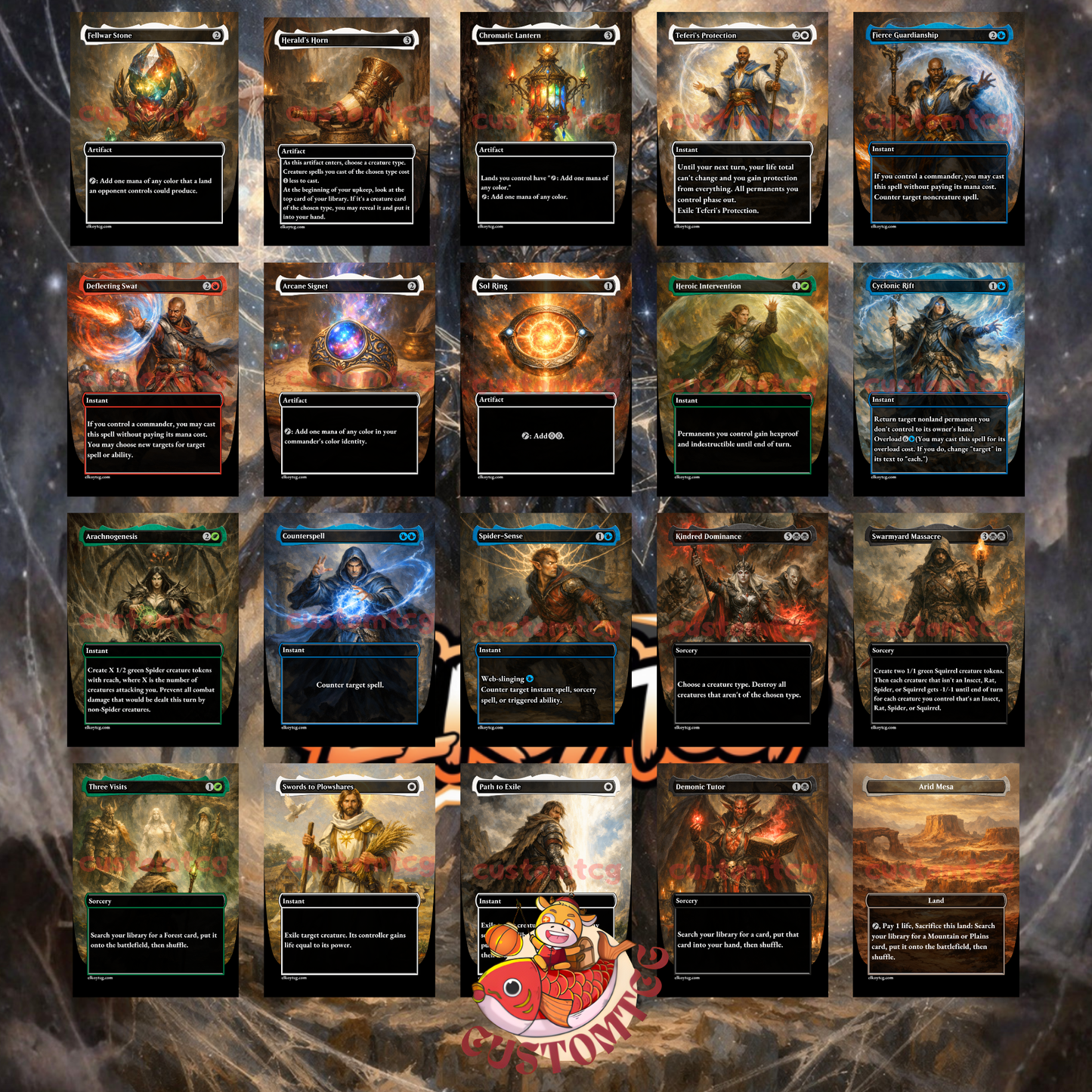 Cosmic Spider-Man Custom Deck